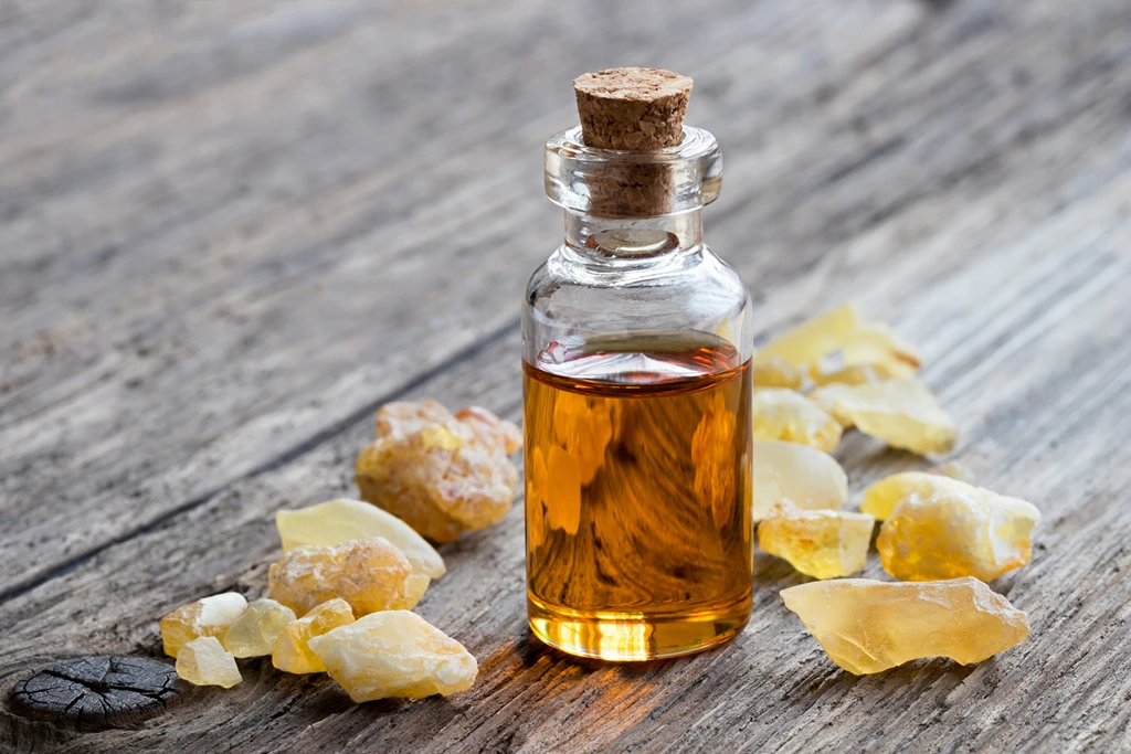 Essential oil as part of the cleansing ritual