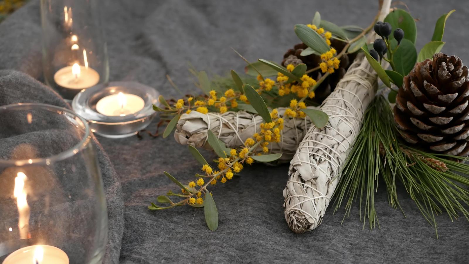 How To Cleanse Crystals with Sage