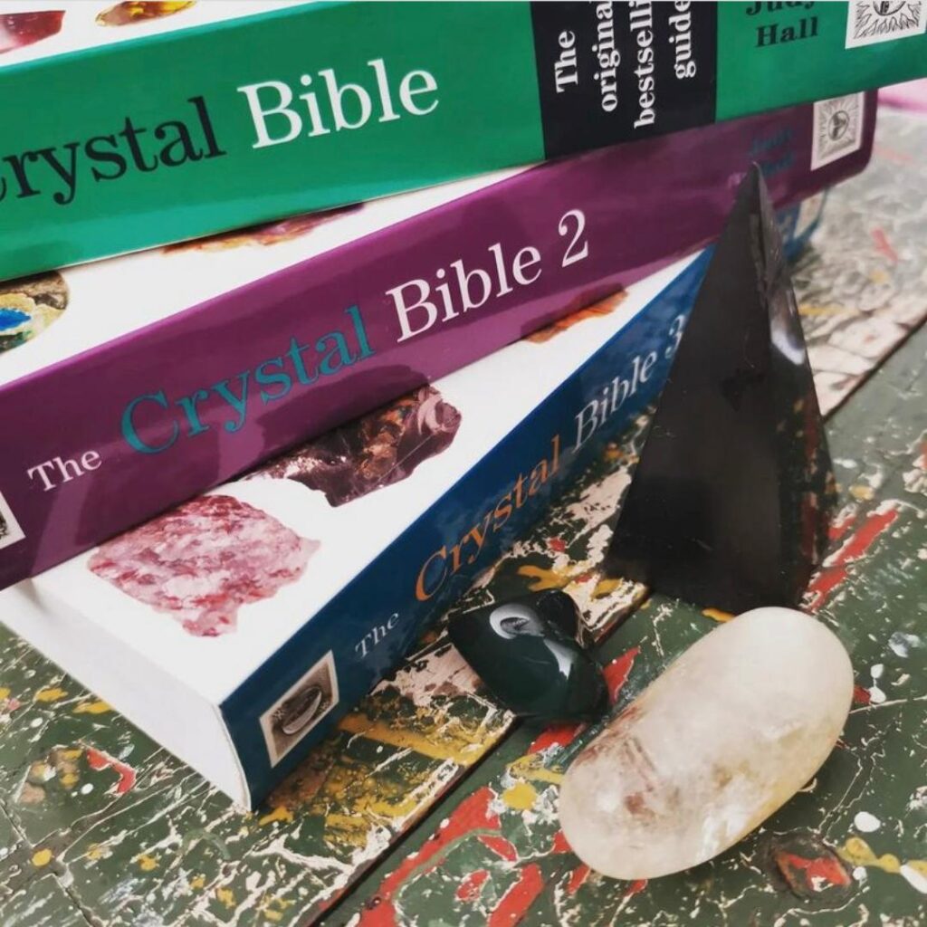 The Crystal Bible books by judy hall