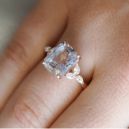 White Sapphire vs. Moonstone