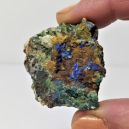 Linarite vs. Selenite