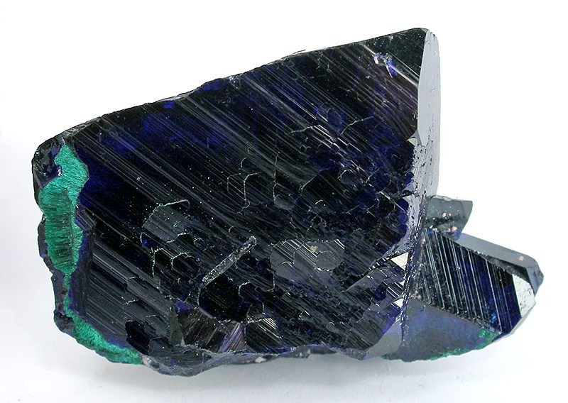 Azulicite with blue and greenish color
