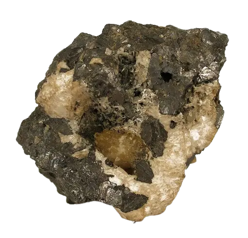 matlockite chunk on a white background