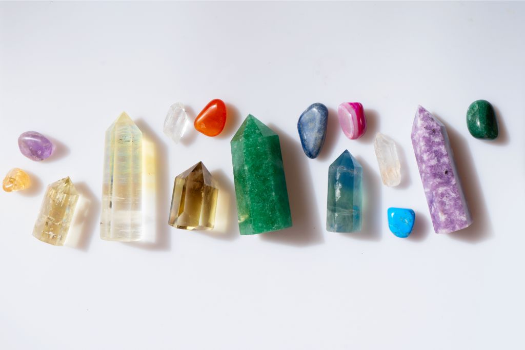 Different kinds of Healing Crystals