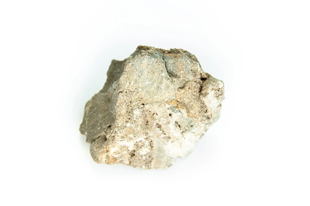 Sphalerite on a white background