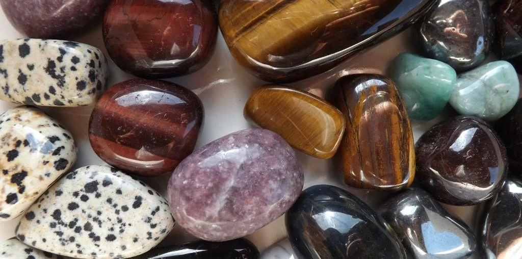 assorted gemstones for healing