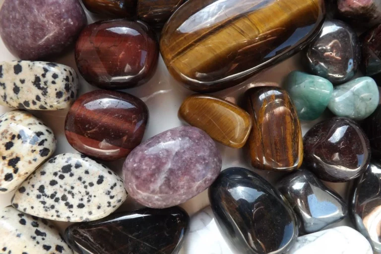 assorted gemstones for healing