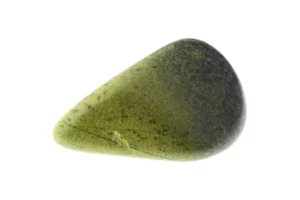 epidote on white background