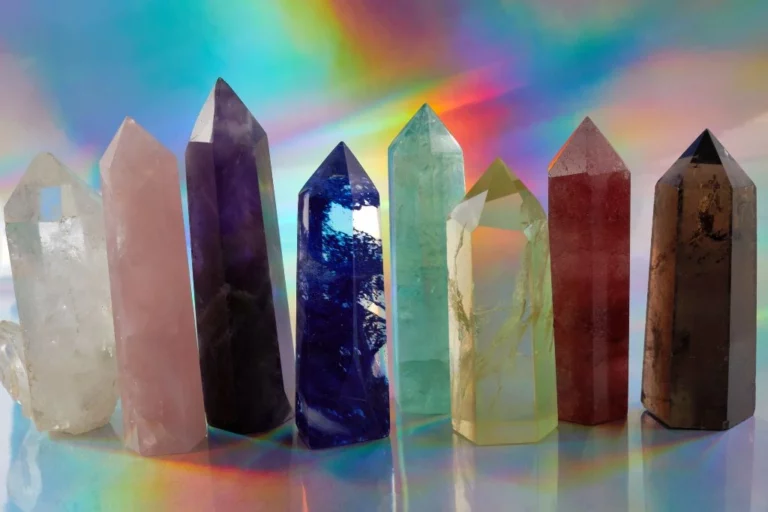 Different kinds of crystals