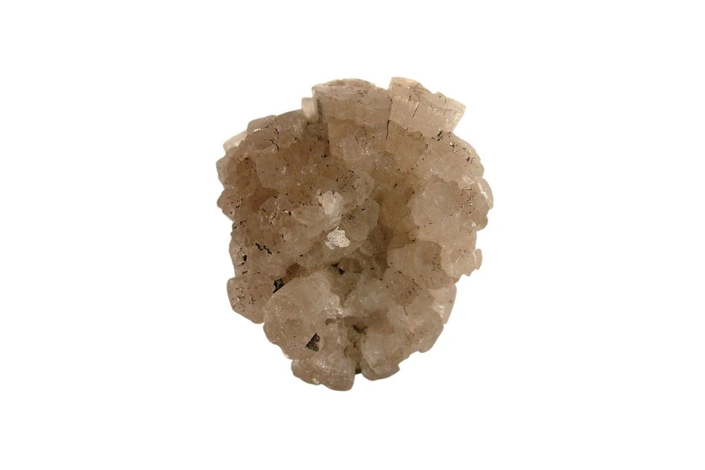 A Leifite Crystal on a white background