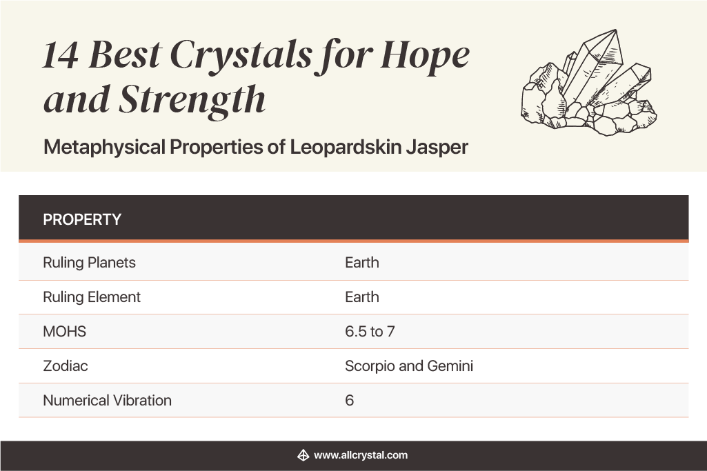 Metaphysical Properties of Leopardskin Jasper
