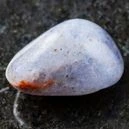 iolite on a black granite