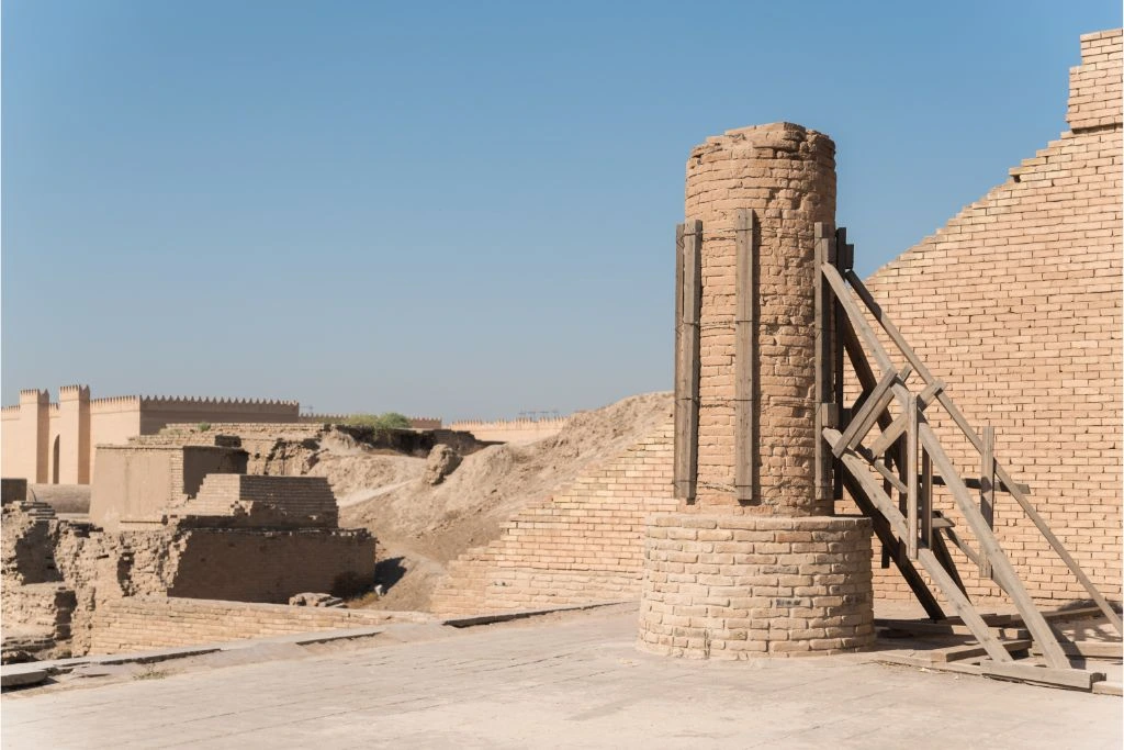 ancient babylonian ruin