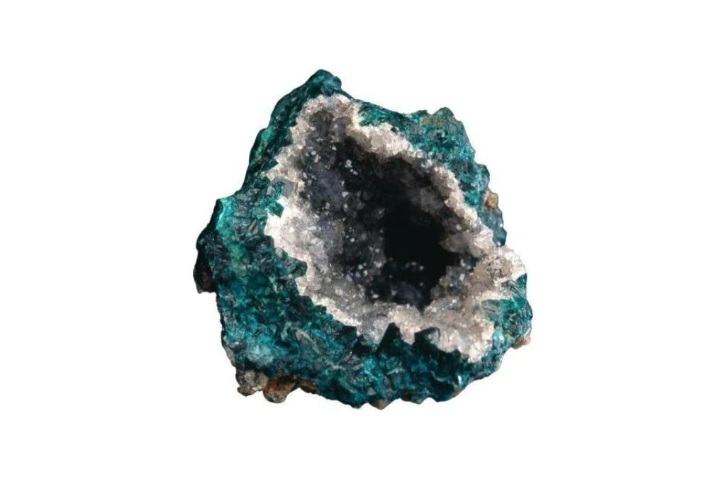 Geode on a white background
