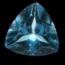 A london blue topaz on a black background. Source: Wikimedia | Humanfeather michelle jo