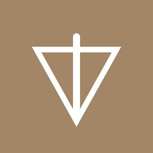 A custom graphic icon for the wood element