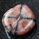 chiastolite on marble table