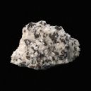 dolomite chunk on white background