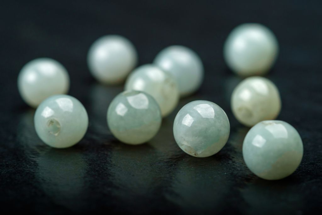 Polished Jadeite Crystal balls