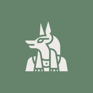 A custom graphic icon for Anubis