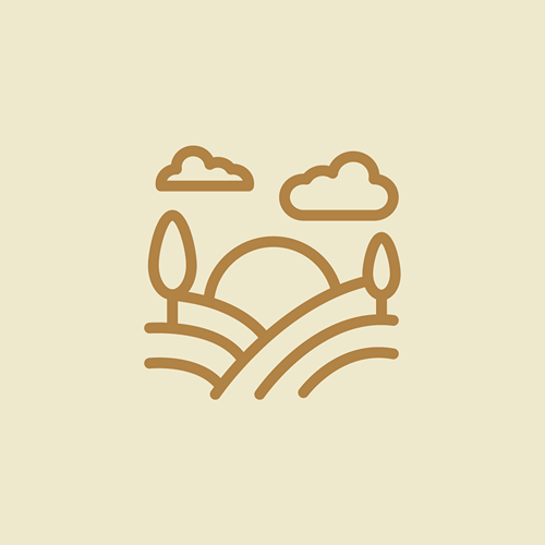 A custom graphic icon for Bachue