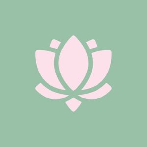 A custom graphic icon for Kuan Yin