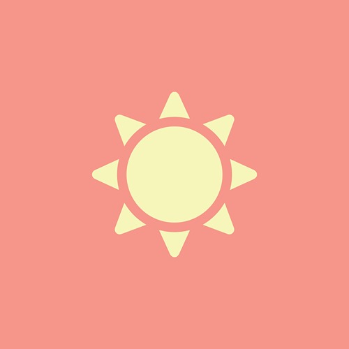 A custom graphic icon for Surya