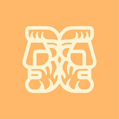 A custom graphic icon for Janus