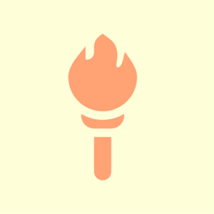 A custom graphic icon for Kagu-Tsuchi