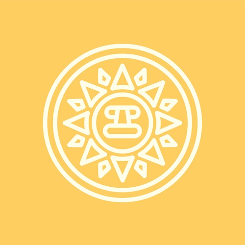 A Custom graphic Icon for Xiuhtecuhtli