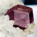 almandine garnet on a matrix