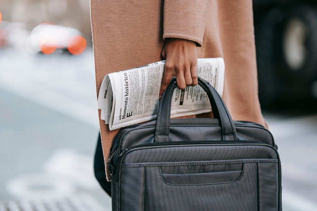 carrying suitcase