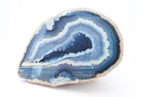 Enhydro Agate on a white background