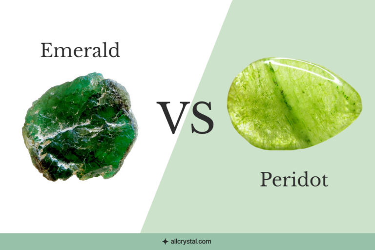 A custom featured graphic for Emerald vs Peridot