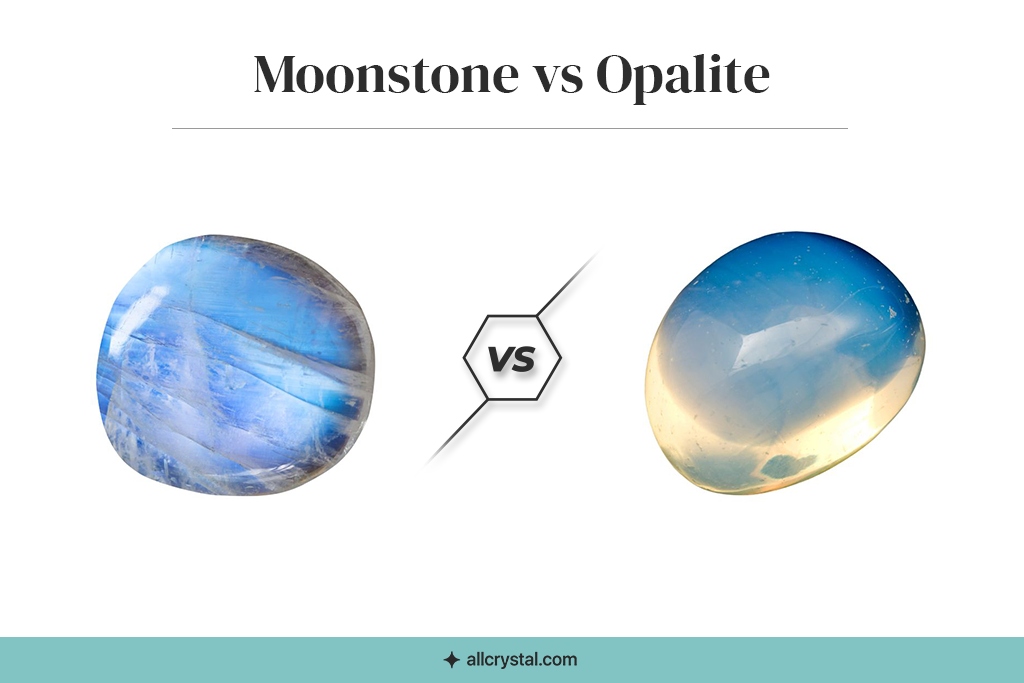 A custom graphic for  Moonstone vs Opalite