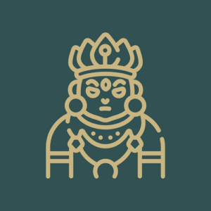 A custom graphic icon for Mahakala
