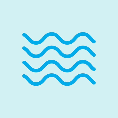 A custom graphic icon for Mami Wata