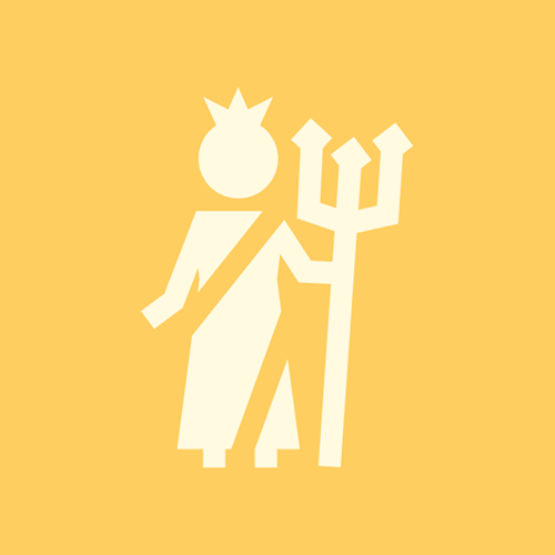 A custom graphic icon for Mazu