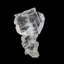 A Faden Quartz crystal on a black background