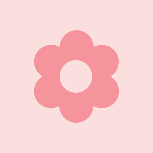 A custom graphic icon for Flora