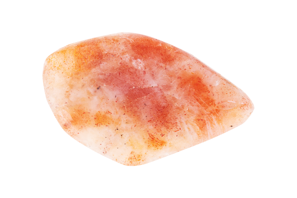 Sunstone on white background