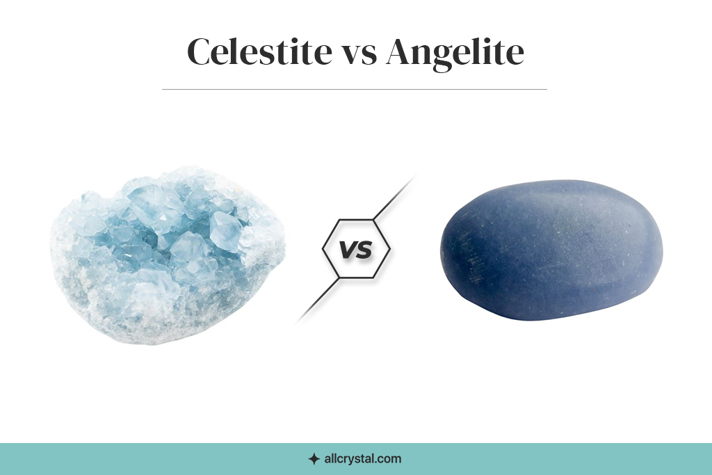 A custom graphic for Celestite vs Angelite