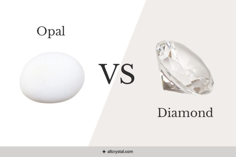 A custom featured graphic for opal vs diamond