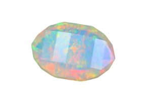 Welo Opal on a white background