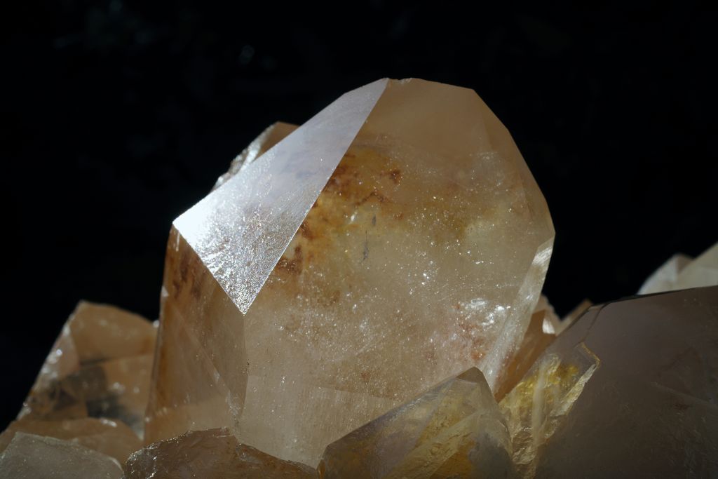 A close up look of a Himalayan Quartz Crystal