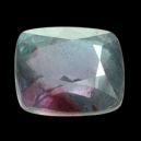 Alexandrite Garnet on a black background