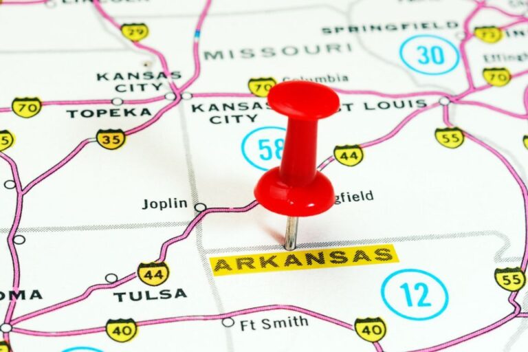 pinned image of Arkansas