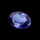 blue sapphire on dark background