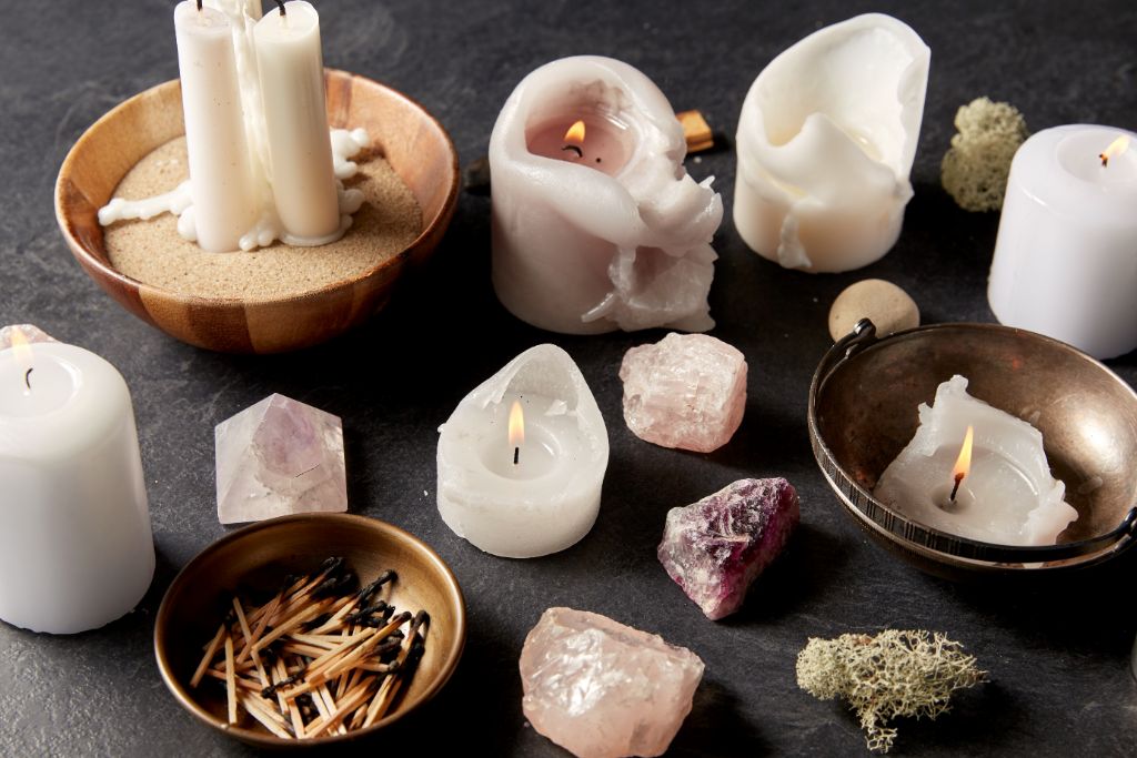 Can You Put Crystals in Candles