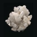 gypsum on dark background